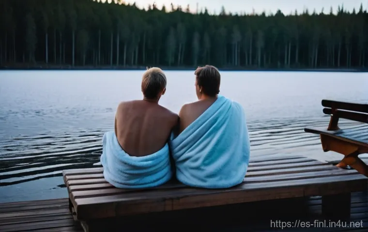 핀란드 음주 문화와 주류 종류 - **Prompt 1: Finnish Sisu and Communal Toasts in a Cozy Winter Setting**
    "A group of diverse Finn...